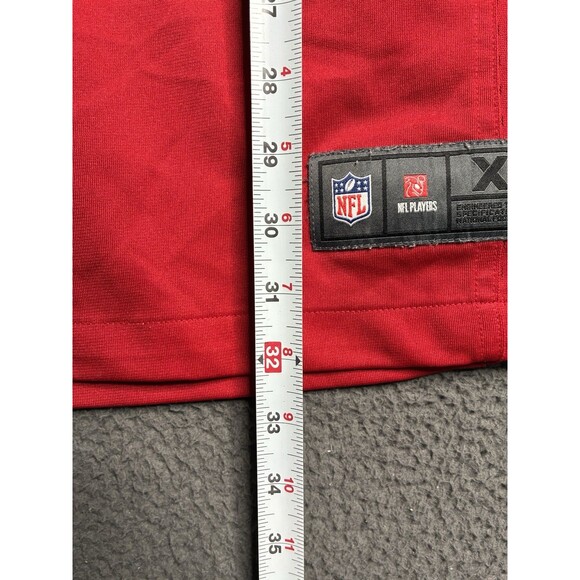 NFL Nike On Field Houston Texans HOF Andre Johnson #80 Battle Red Jersey XL - Picture 15 of 16